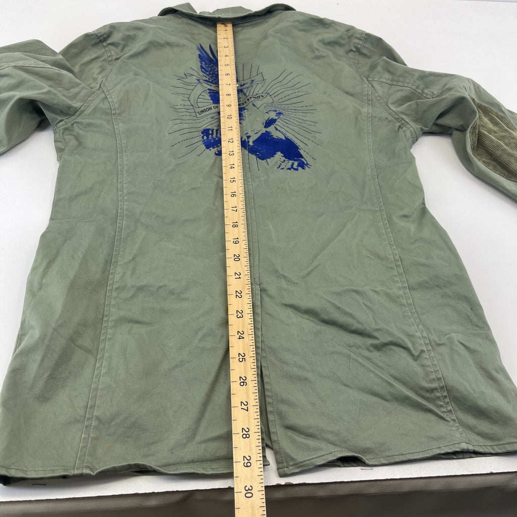 Keyan Olive Green Chino Chore Jacket size Large