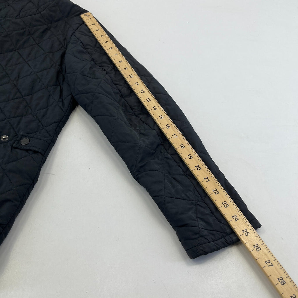 Barbour Liddesdale Quilted Jacket in Black size Small Men's