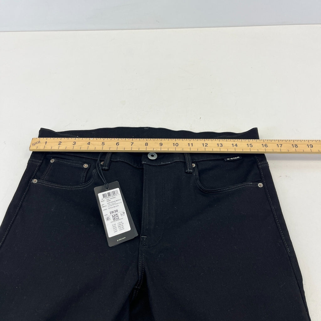 G-Star Raw 3301 High Skinny Jeans Pitch Black Women's size W29" L30"