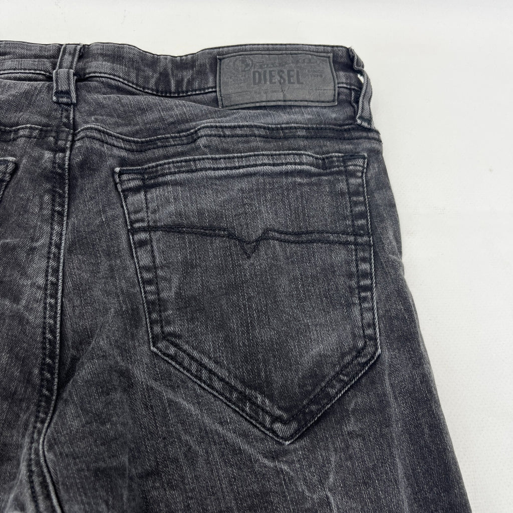 Diesel Women's Skinzee Super Slim Skinny Stretch Jeans W31 L30 Black Denim