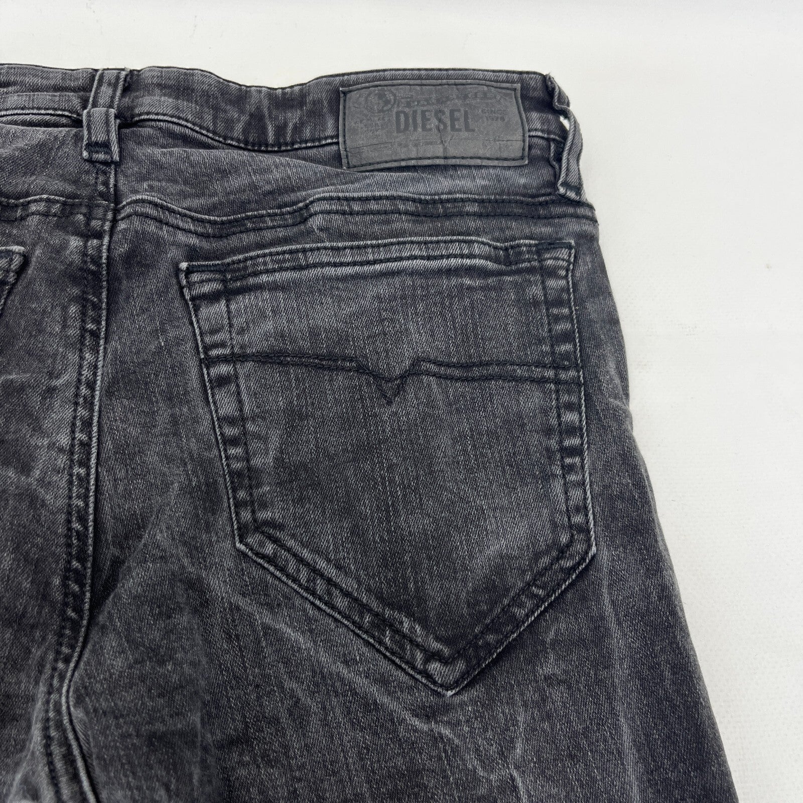 Diesel Women's Skinzee Super Slim Skinny Stretch Jeans W31 L30 Black Denim