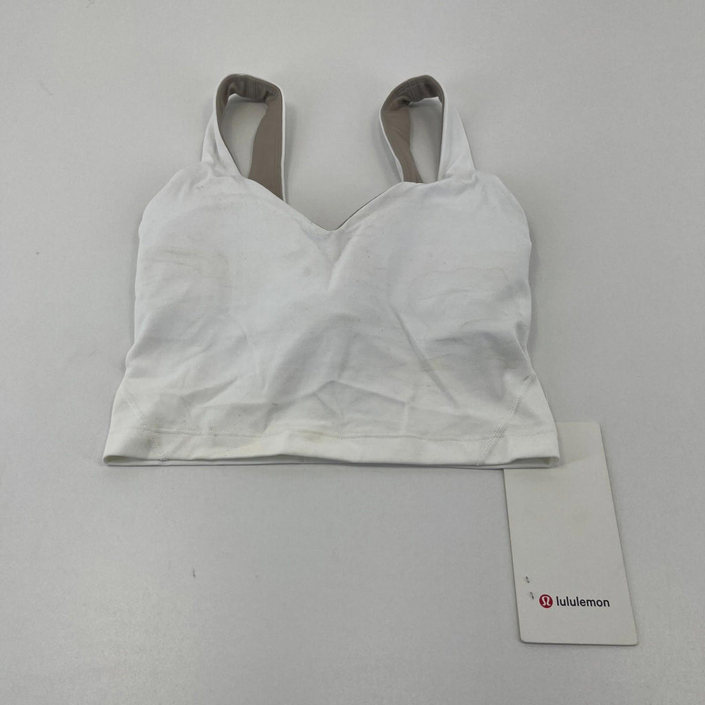 Lululemon Align Tank Top in White Ladies size UK 4 US 0 - See Details