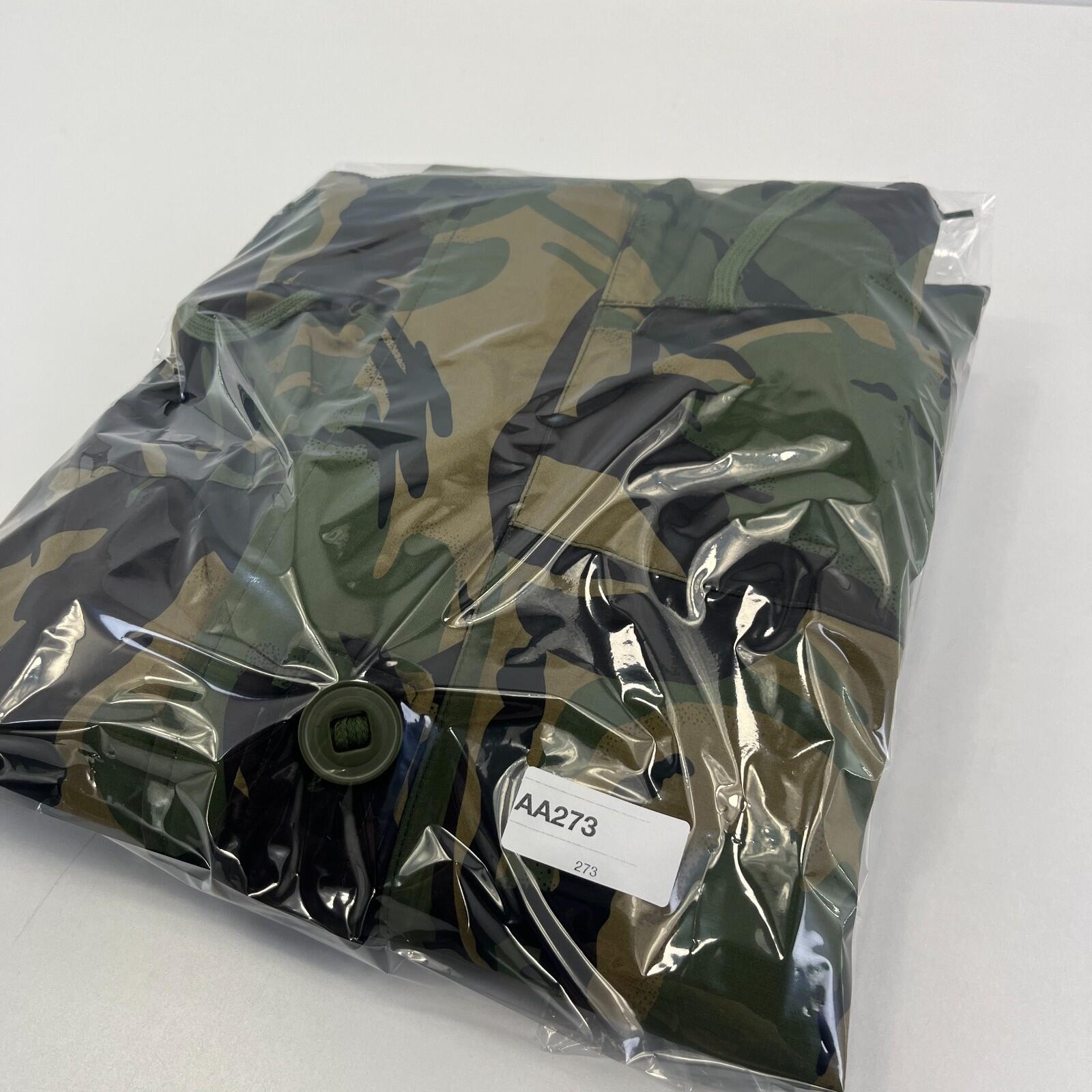 British DPM Camouflage Waterproof Camo Jacket Coat Hooded Surplus 180/104 Large