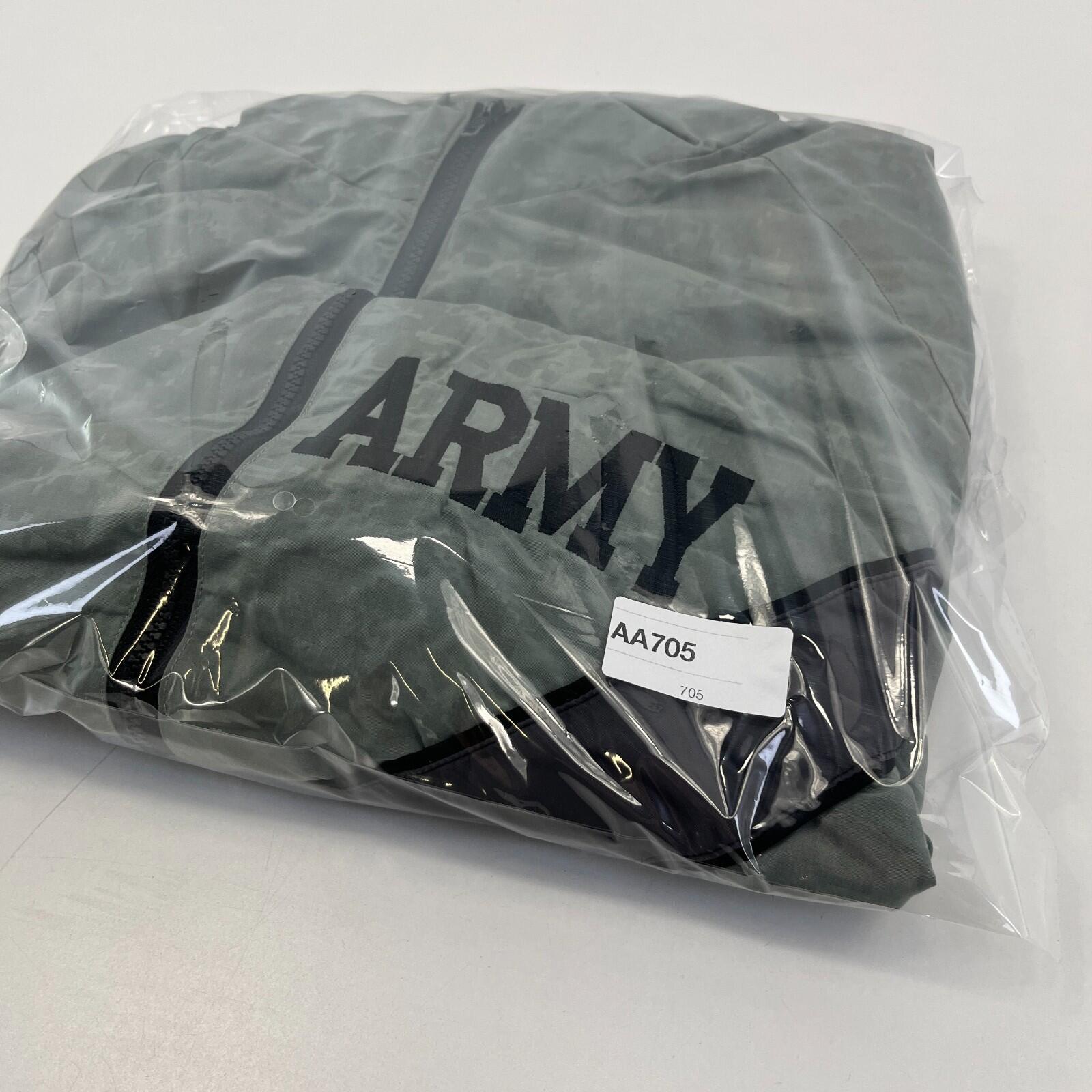 US Army Bomber Jacket Grey Digital Print Windbreaker US size Medium-Regular