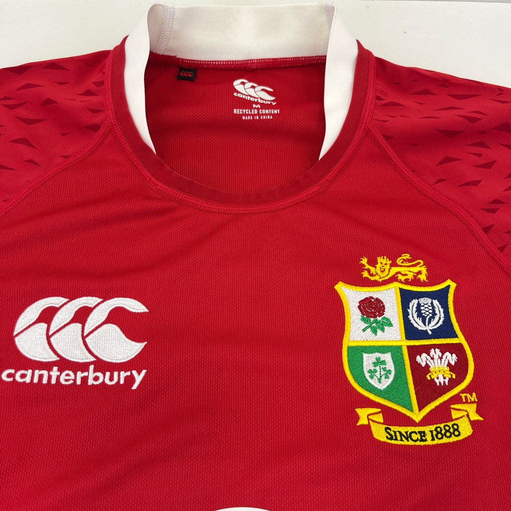 Canterbury British Irish Lions 2021 Tour Rugby Union Pro Shirt Men's size M Red
