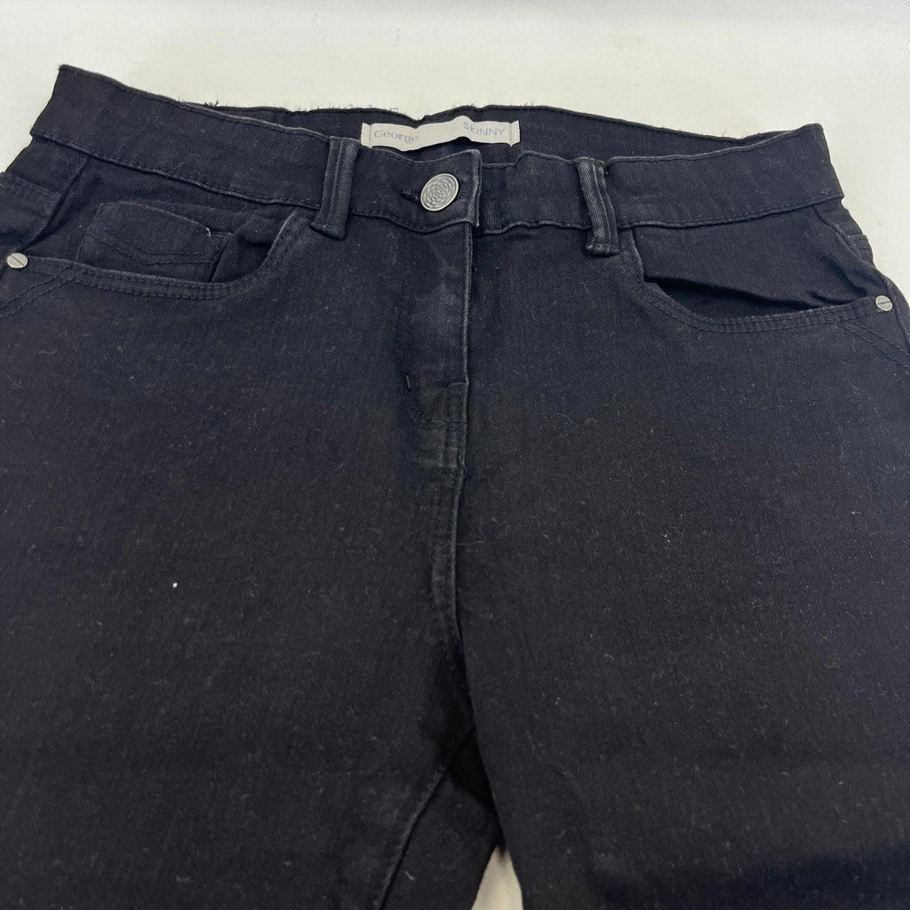Ladies Skinny Fit Jeans UK size 12 in Black by George at Asda - NWOT