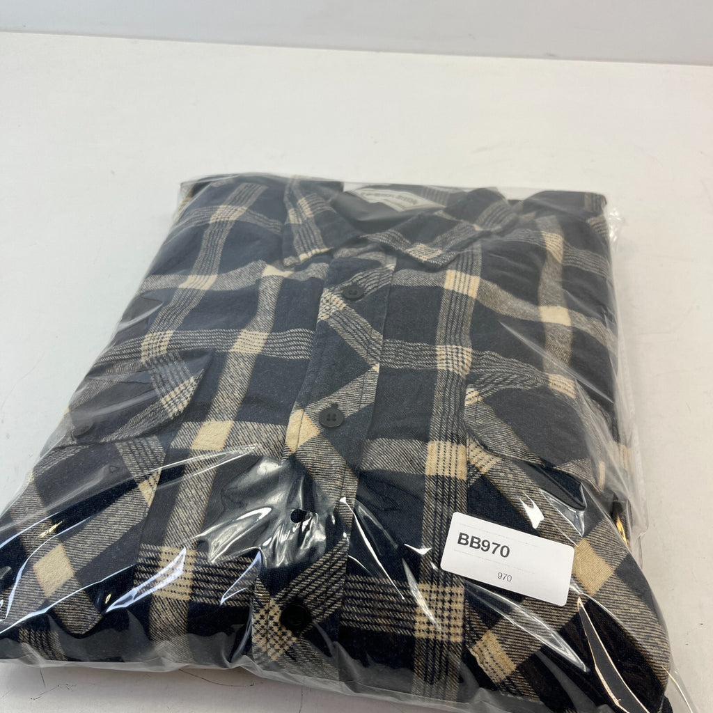 Timber Run Men's Insulated Quilt Lined Shacket Jacket Lumberjack Shirt size L