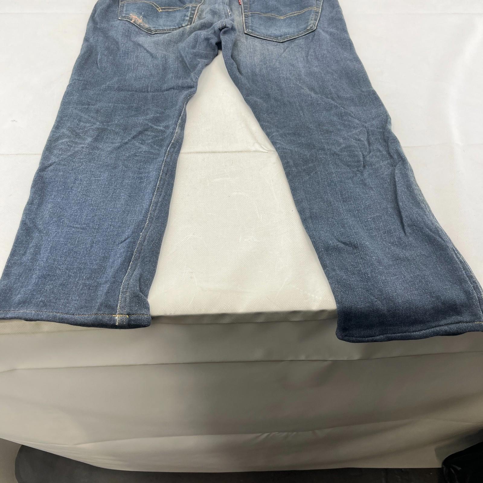 Junya Watanabe Man Levi’s EYE Print Jeans Made in Japan size M Leg 29"