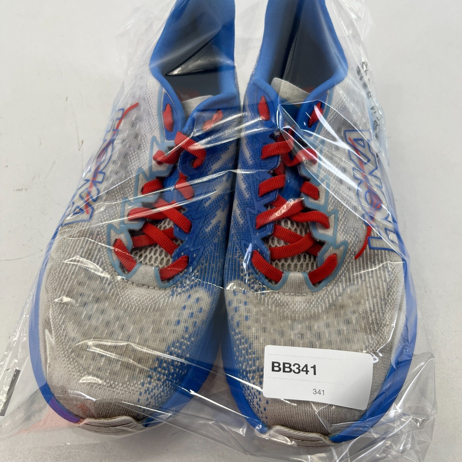 Hoka Mach 6 Running Trainers Blue/White Women's size UK 5.5 EU 38 2/3