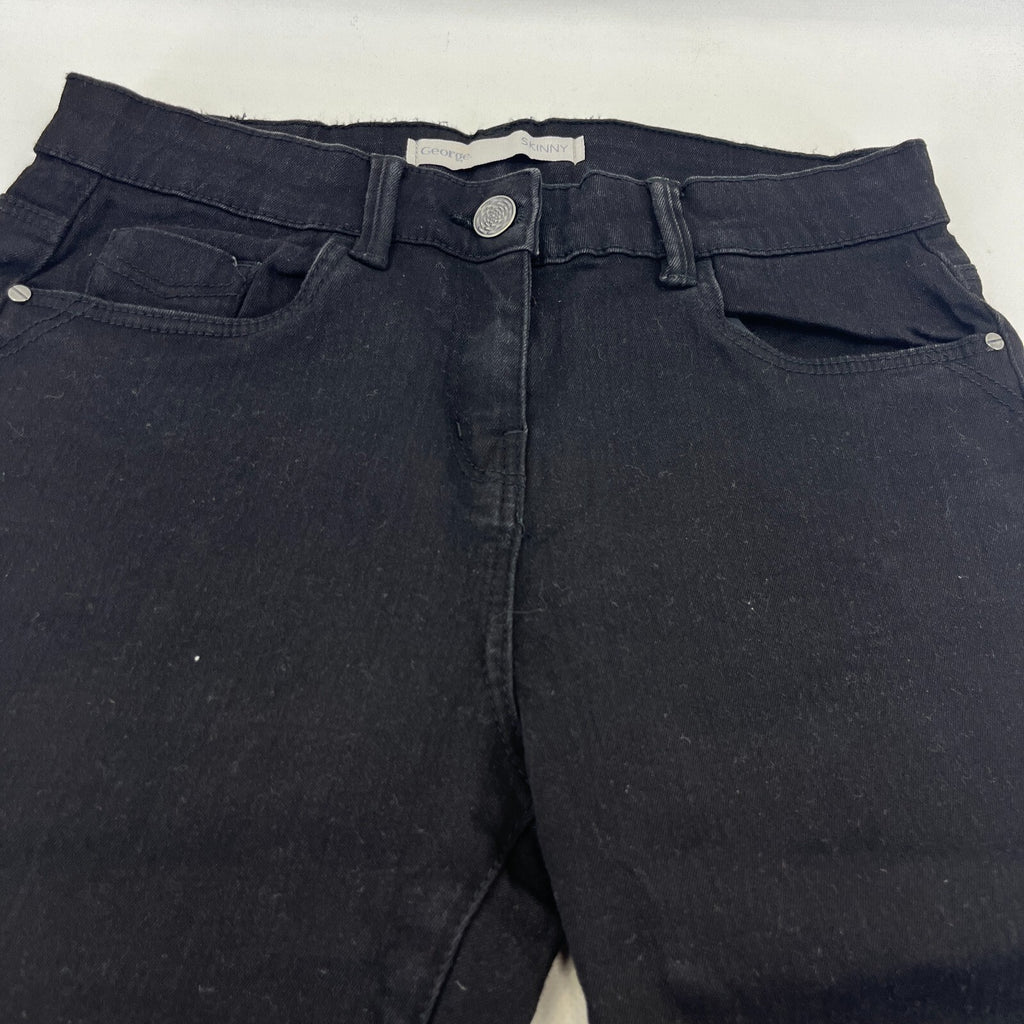 Ladies Skinny Fit Jeans UK size 12 in Black by George at Asda - NWOT