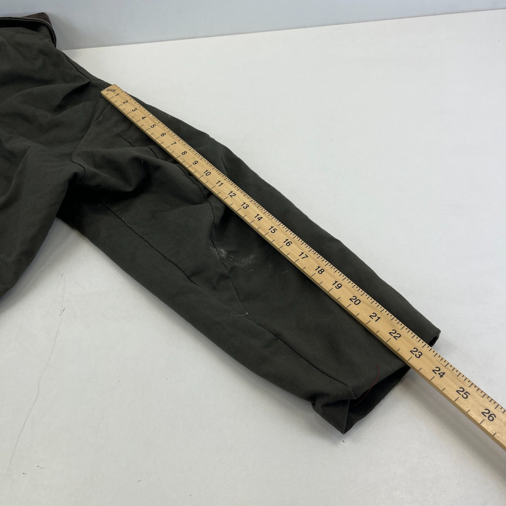 Key Imperial Green Heavy Duty Overalls Quilted Insulated Mens Large-Reg USA Made