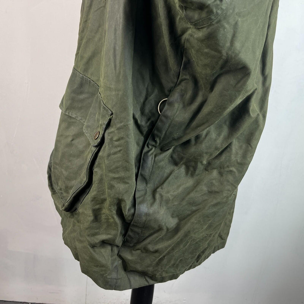 Decathlon Geologic Green Wax Jacket Size 3XL w/ Poachers Pocket Hunting Shooting