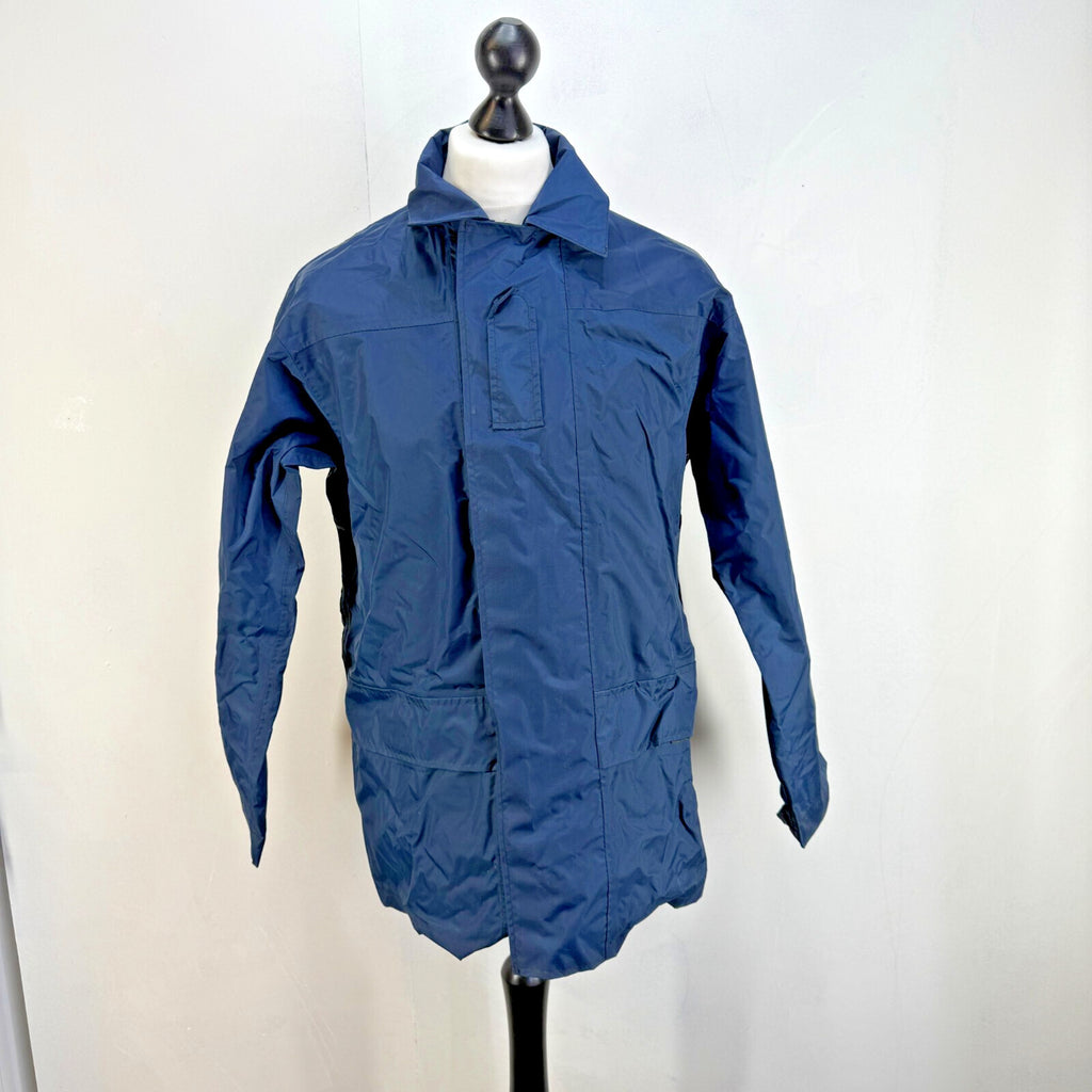 RAF Royal Air Force Foul Weather Jacket Coat Blue Waterproof 170/96 Medium Air Cadets