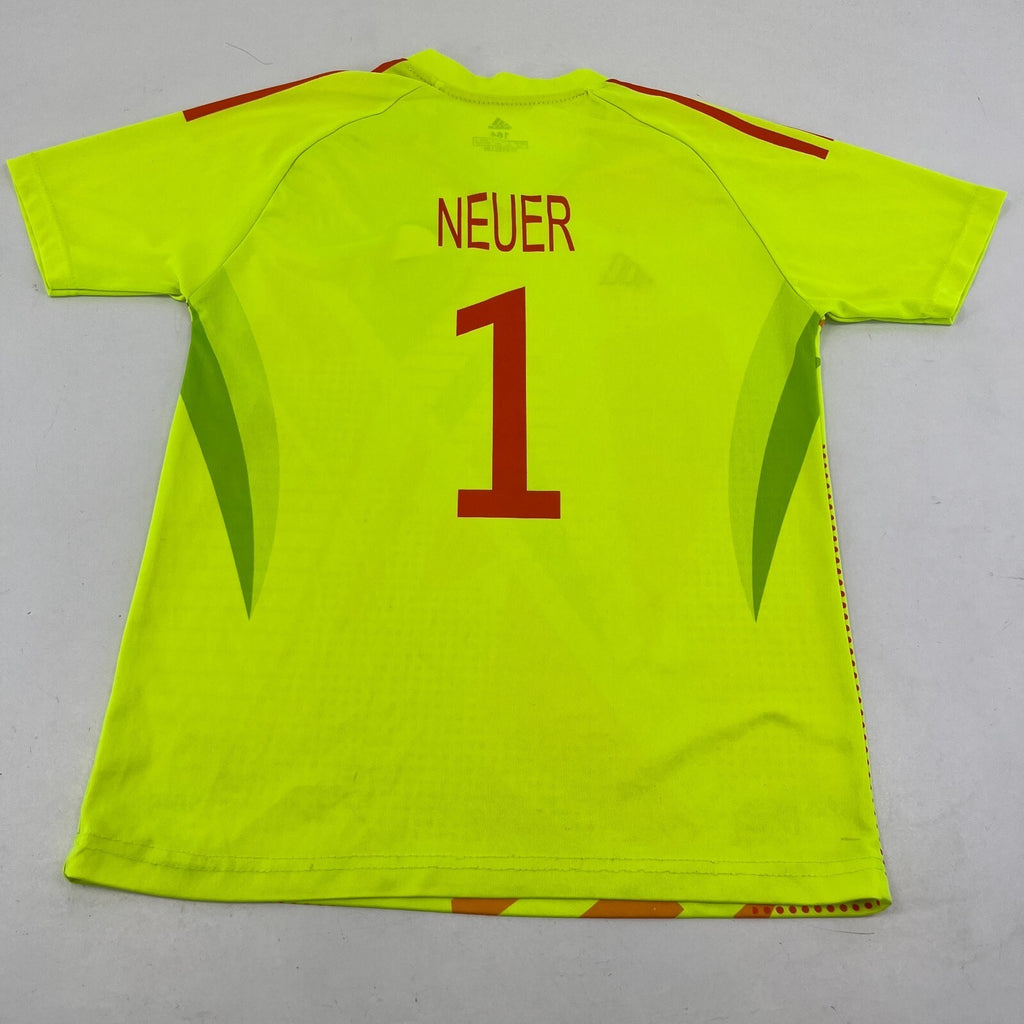 Adidas Germany 2024 Tiro T24 Pro Short Sleeve Goalkeeper Shirt size 164 13-14yrs