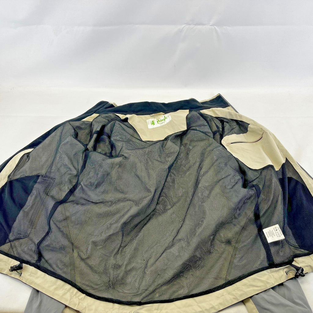 Pringle Aengus Full Zip Golf Jacket size XL Light Beige