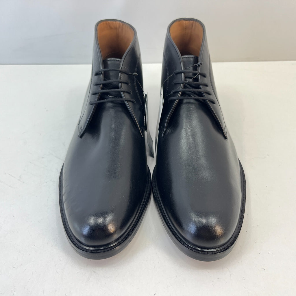 Marks & Spencer Sartorial Black Leather Smart Luxury Boots UK 10 RRP £120 New
