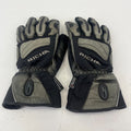 Richa Leather & Textile Motorcycle Motorbike Gloves Black & Silver size M
