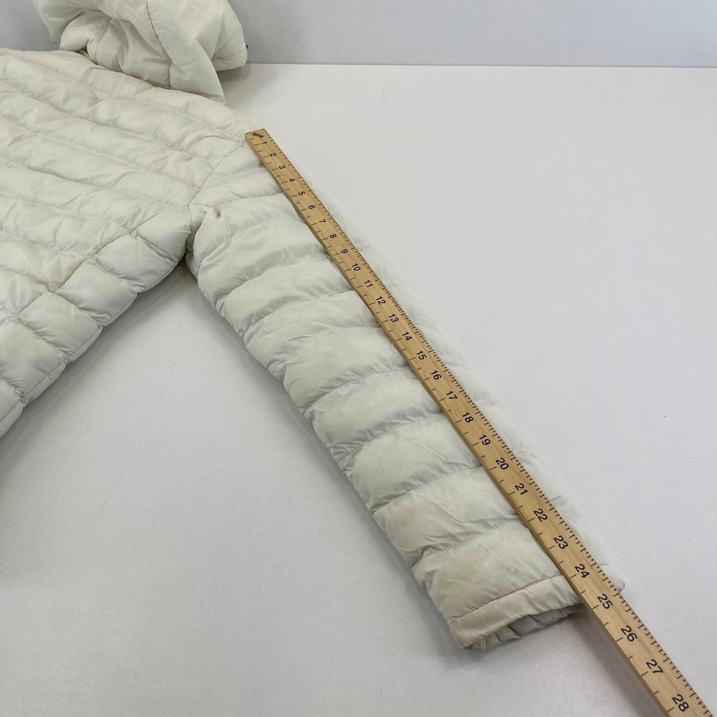 Bench White Quilted Puffer Jacket Women's size 12 (medium) Style Ludlow3