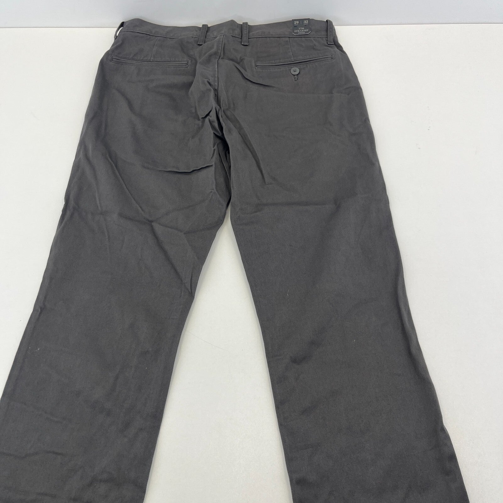 J Crew 770 Straight Fit Stretch Chino Trousers in Grey W29" L32" New with Tags