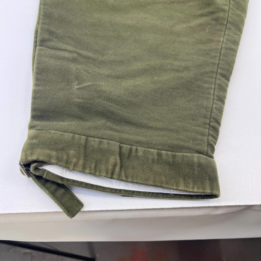 Hoggs Of Fife Breeks Mens W42" Green Olive Hunting Shooting Plus Fours Moleskin