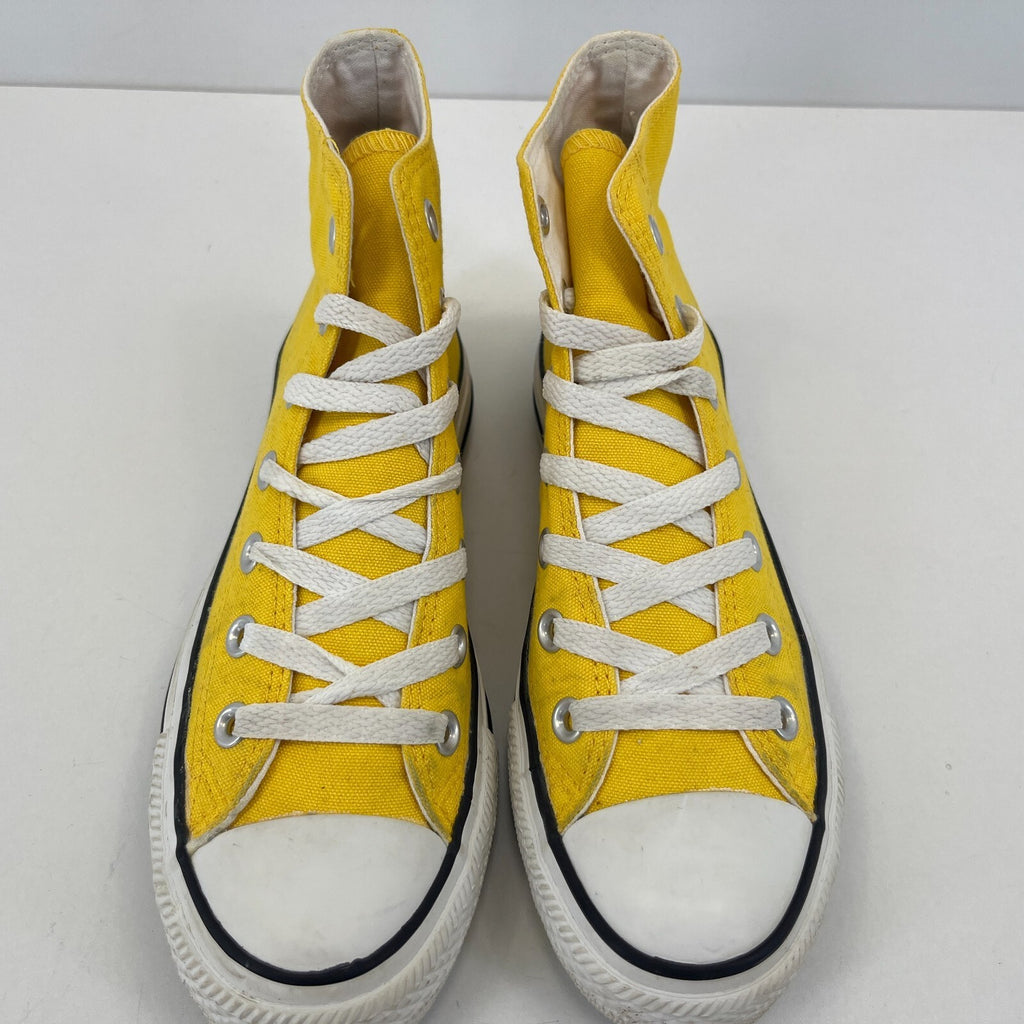 Converse Chuck Taylor All Star Bright Yellow Hi Top Trainers size UK 5 EU 37.5