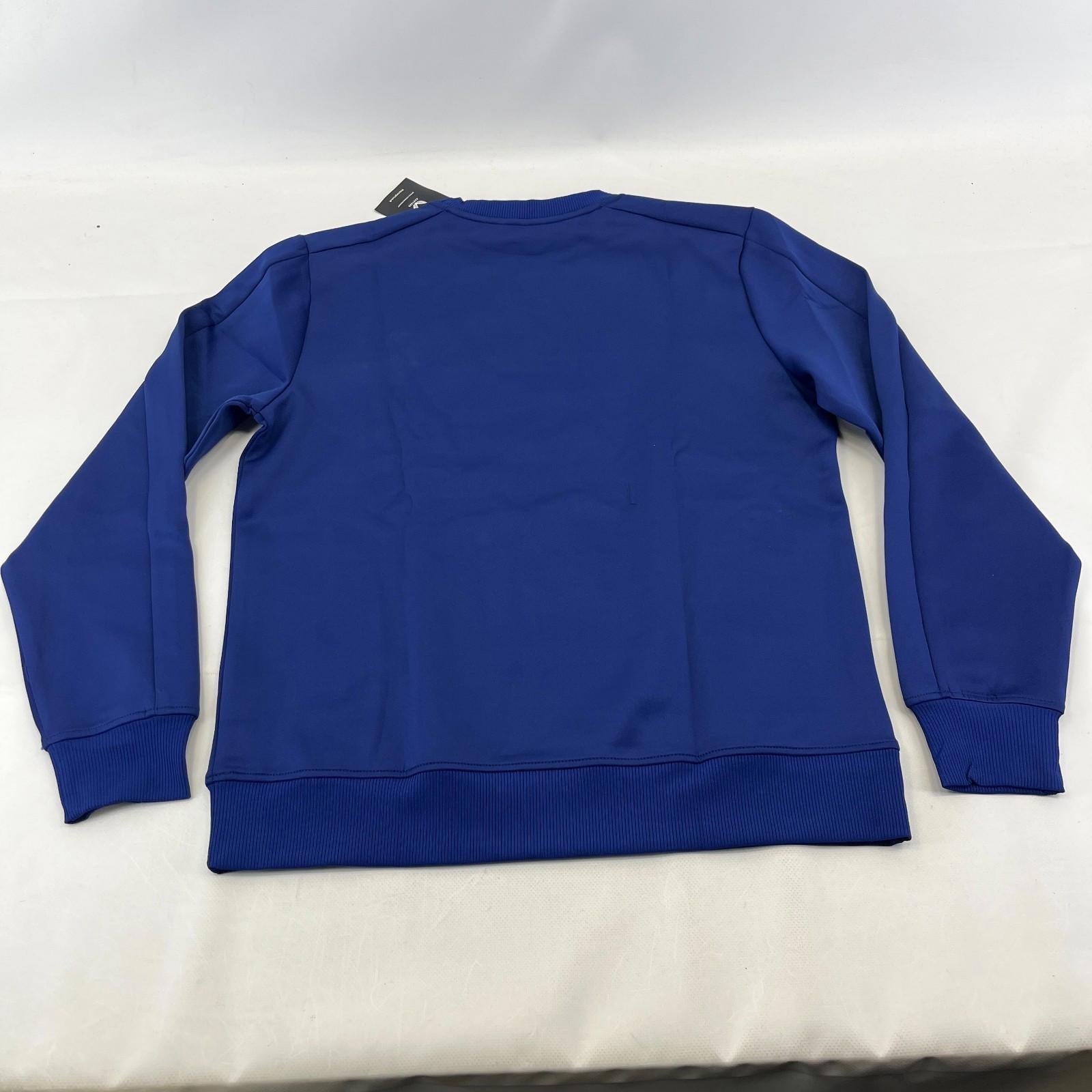Official Glasgow Rangers FC Blue Match Day Sweatshirt Pullover Ladies size 12