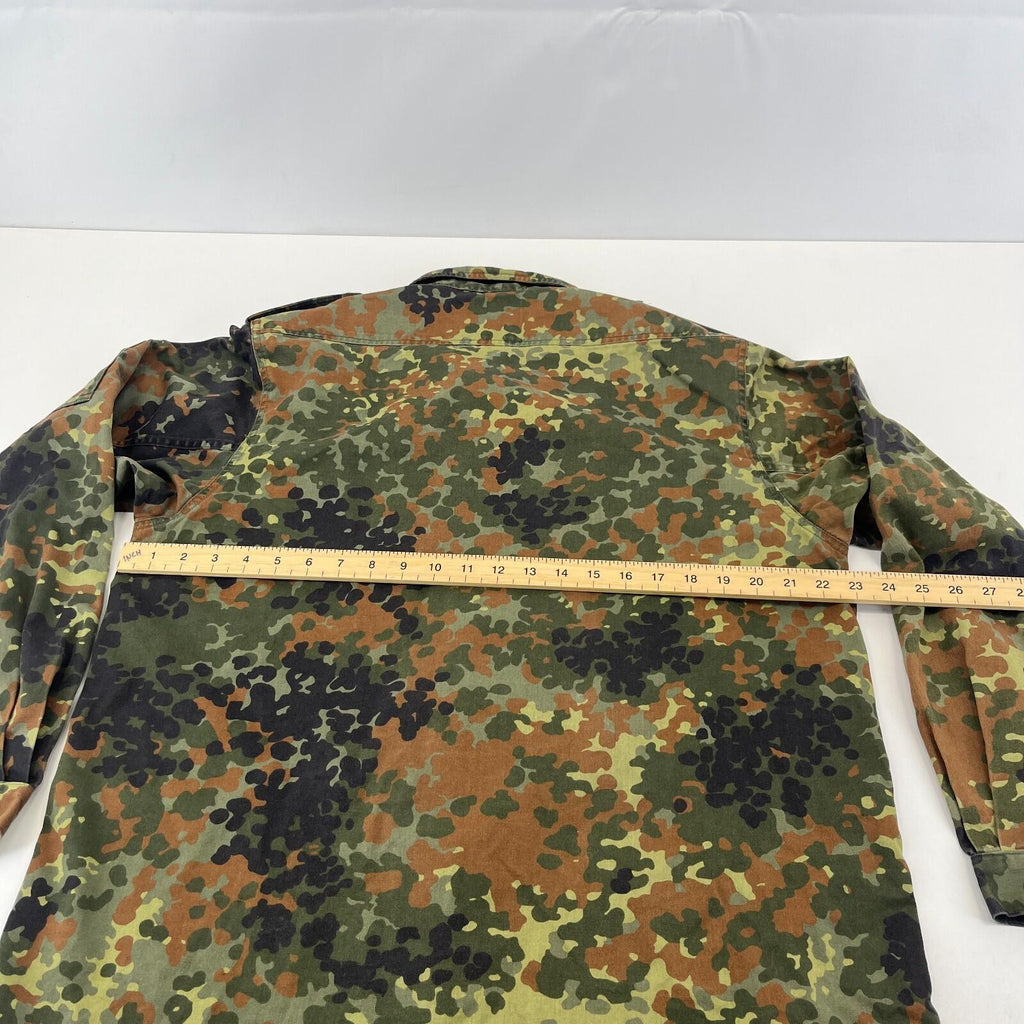 Vintage German Army Flecktarn Shacket Jacket size Gr.8 (UK 8) Military Camo