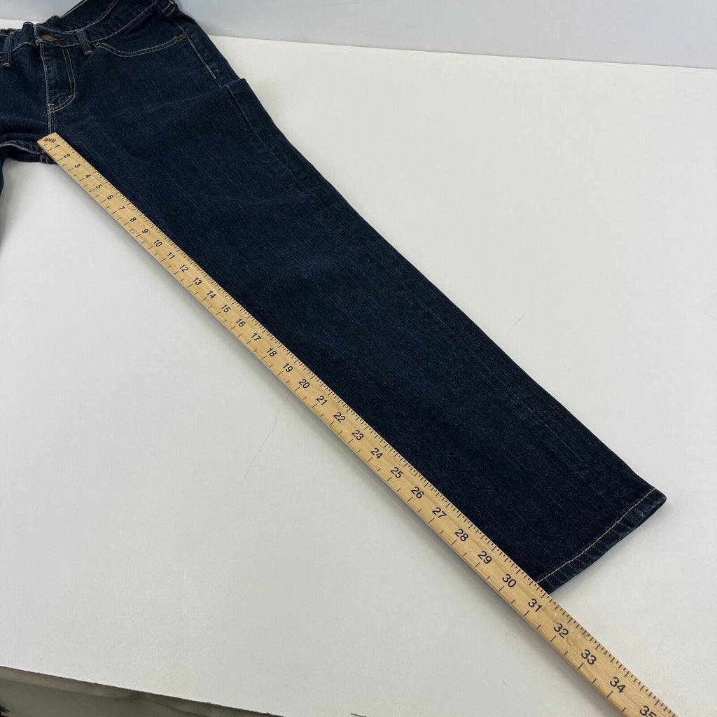 Levis 511 Slim Fit Jeans W32 L32 Blue Denim Straight Leg Mens Casual