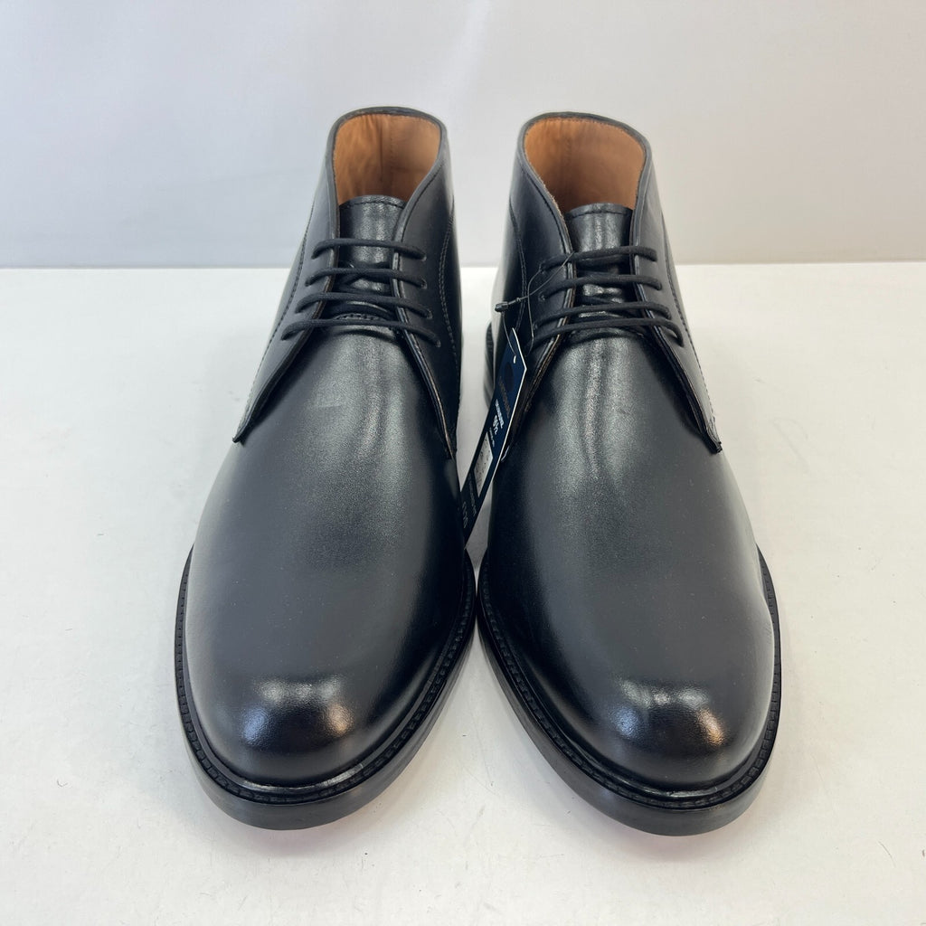 Marks and Spencer Sartorial Black Leather Smart Luxury Boots UK 9.5 RRP £120 New