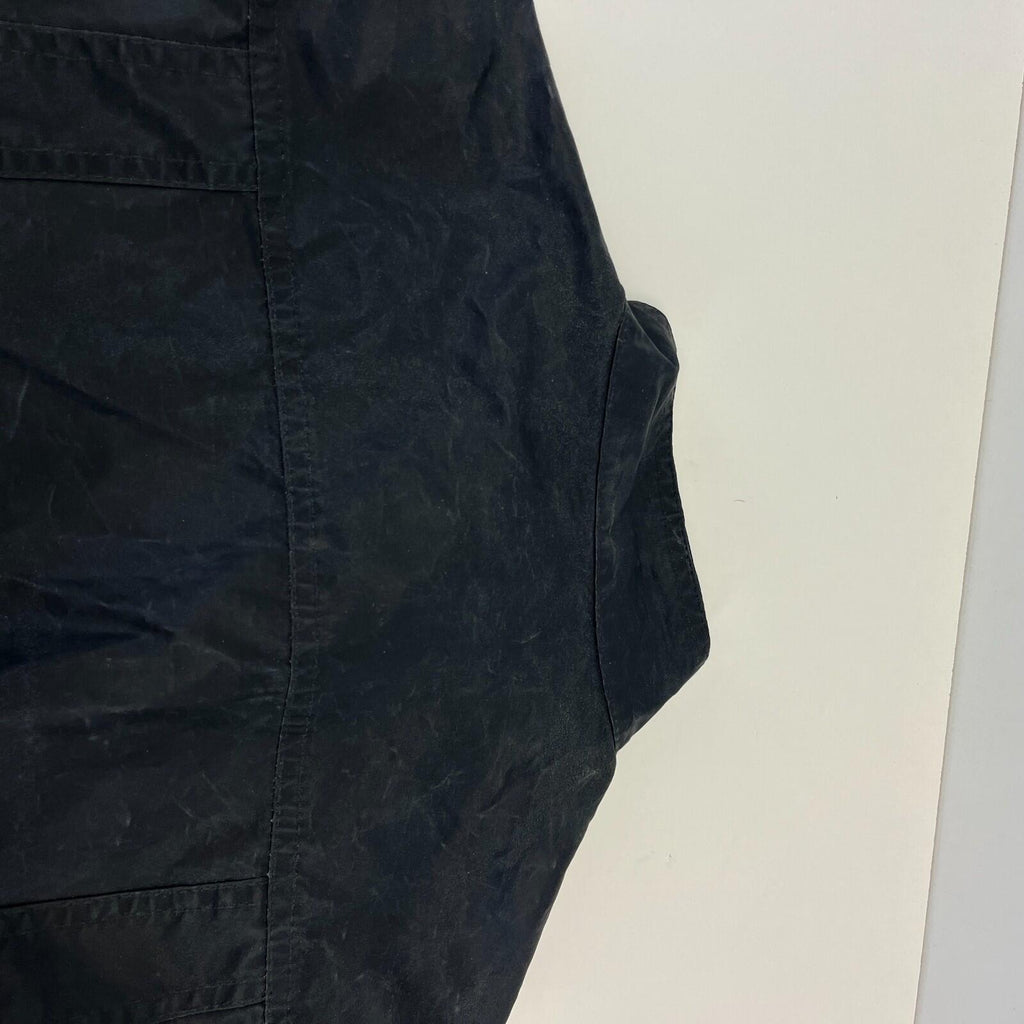 Belstaff Six Days Women's Jacket EU size 46 Black Made in Italy Waxed Motorcycle