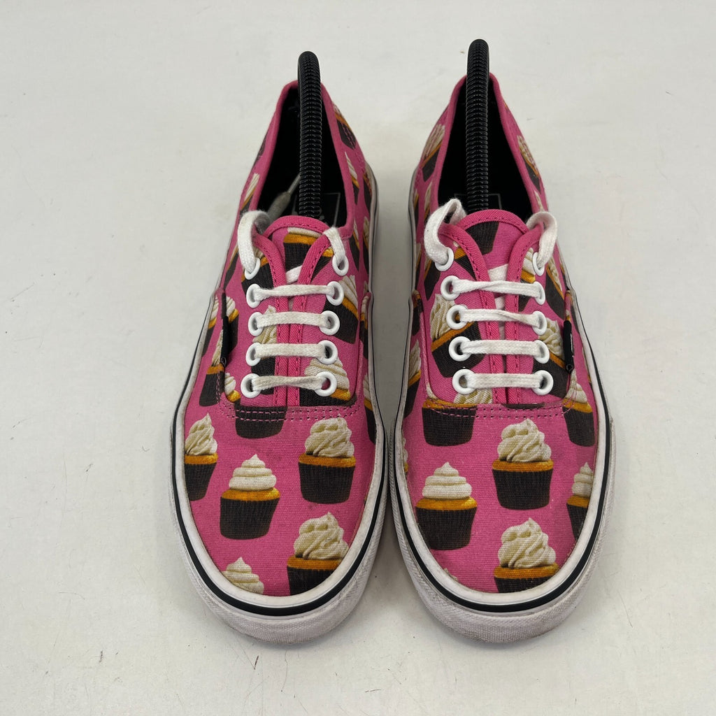 Rare Vans Off the Wall Pink Cupcake Trainers Shoes size UK 6 EU 39