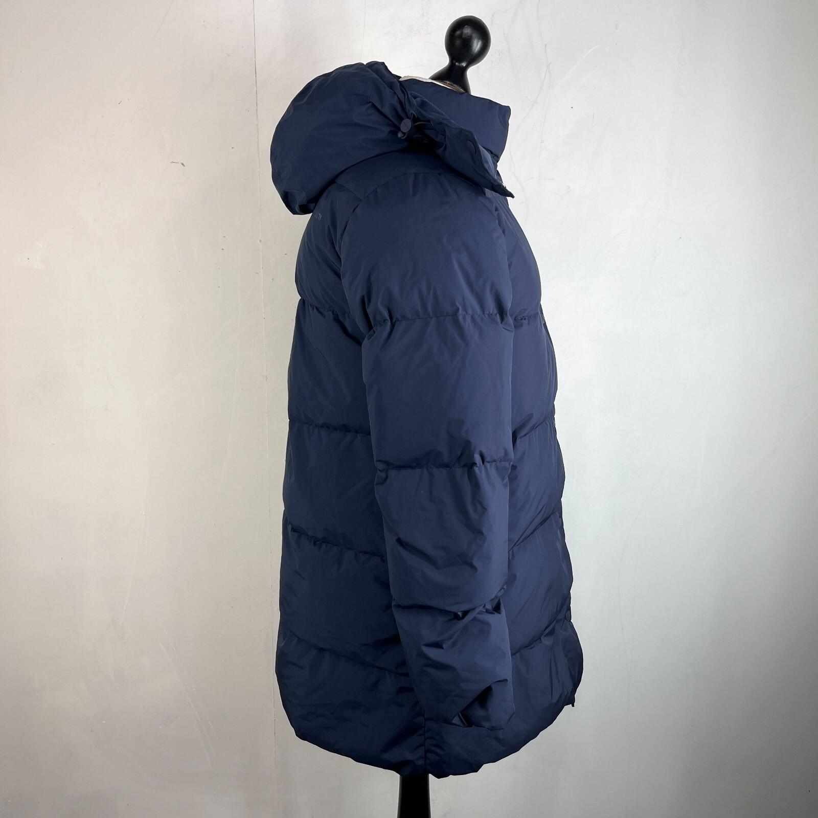 Sweaty Betty Nimbus Mid Waterproof Puffer Coat size XS Navy Blue - Near Mint