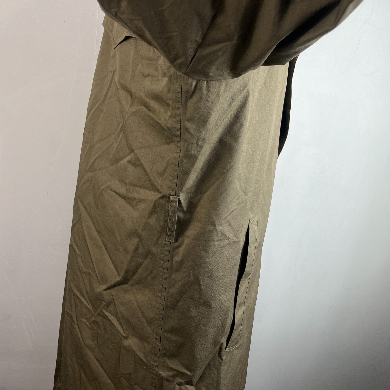 Dutch Army Military Trench Coat inc Removable Quilt Liner Khaki Green EU size 57