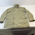 Levi's Double Breasted Parka Jacket Distressed Olive Green Liam Gallagher size M