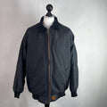 Carhartt Men’s Thermal Quilted Chore Jacket Black size XL VGC Americana