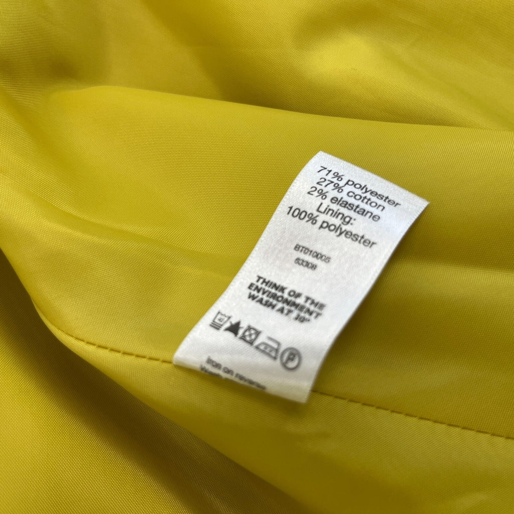 F&F Belted Trench Coat in Mustard Yellow Women's size 20 - VGC