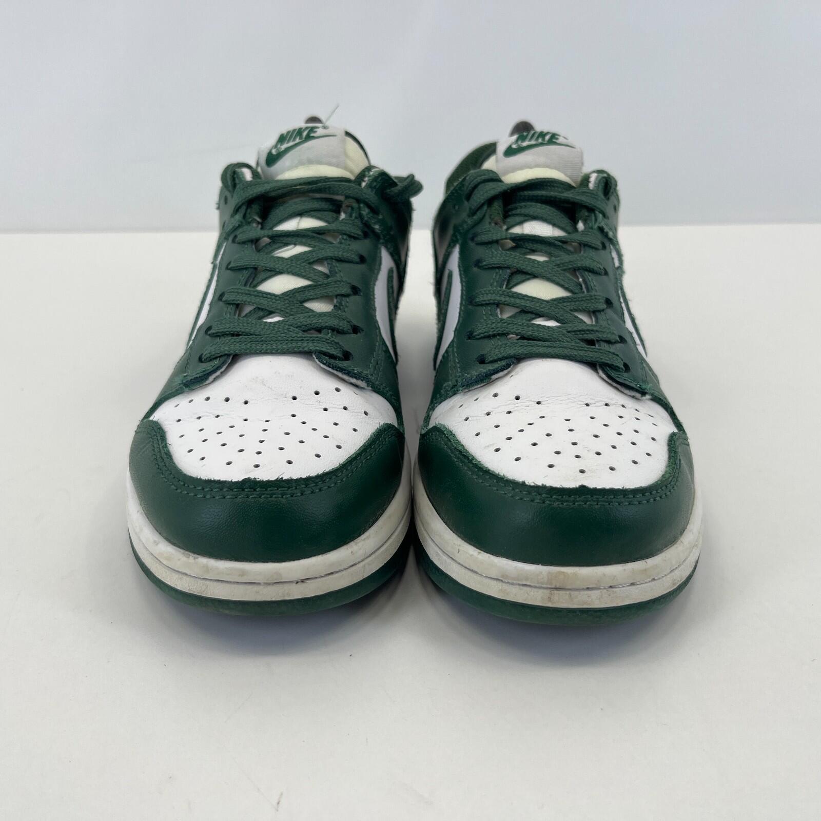 Nike Dunk SB Low Trainers Shoes in Vintage Green Youth size UK 5.5 / EU 39