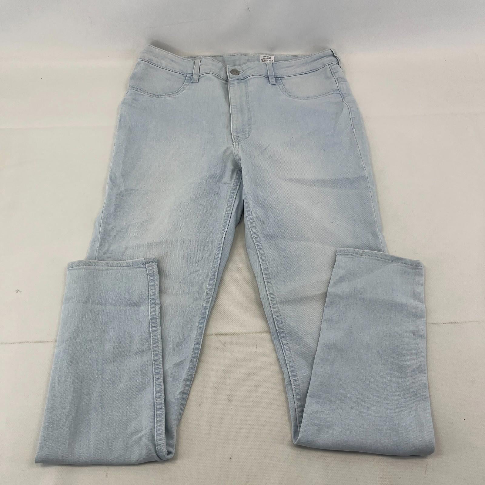 H&M Divided Denim Jeans size 16 Light Blue Denim NWOT