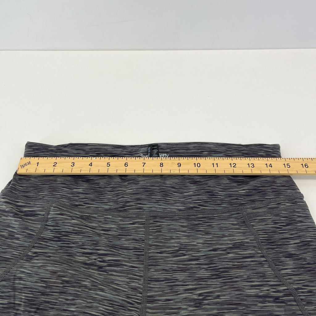Sweaty Betty Power 7/8 Leggings size L Green Micro Camo Print Gym Yoga Run