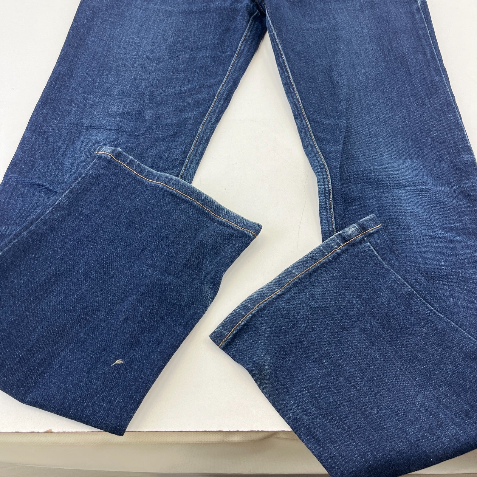 Guess Mens Jeans W29" L33" Dark Blue Medium Rise Stretch Denim