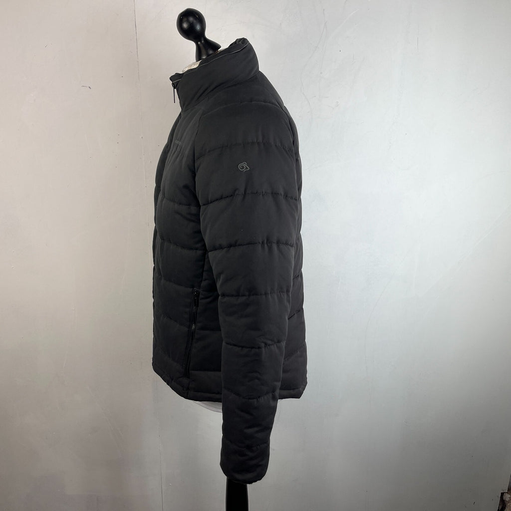 Craghoppers Men’s Insulated Quilted Puffer Jacket size M Dark Grey - VGC