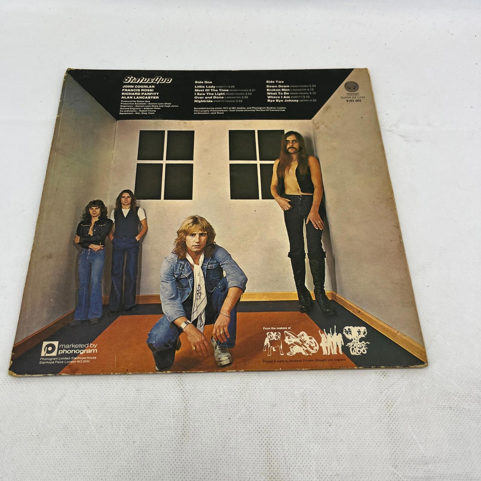 Status Quo On the Level 12" Vinyl Album LP VG+/VG+