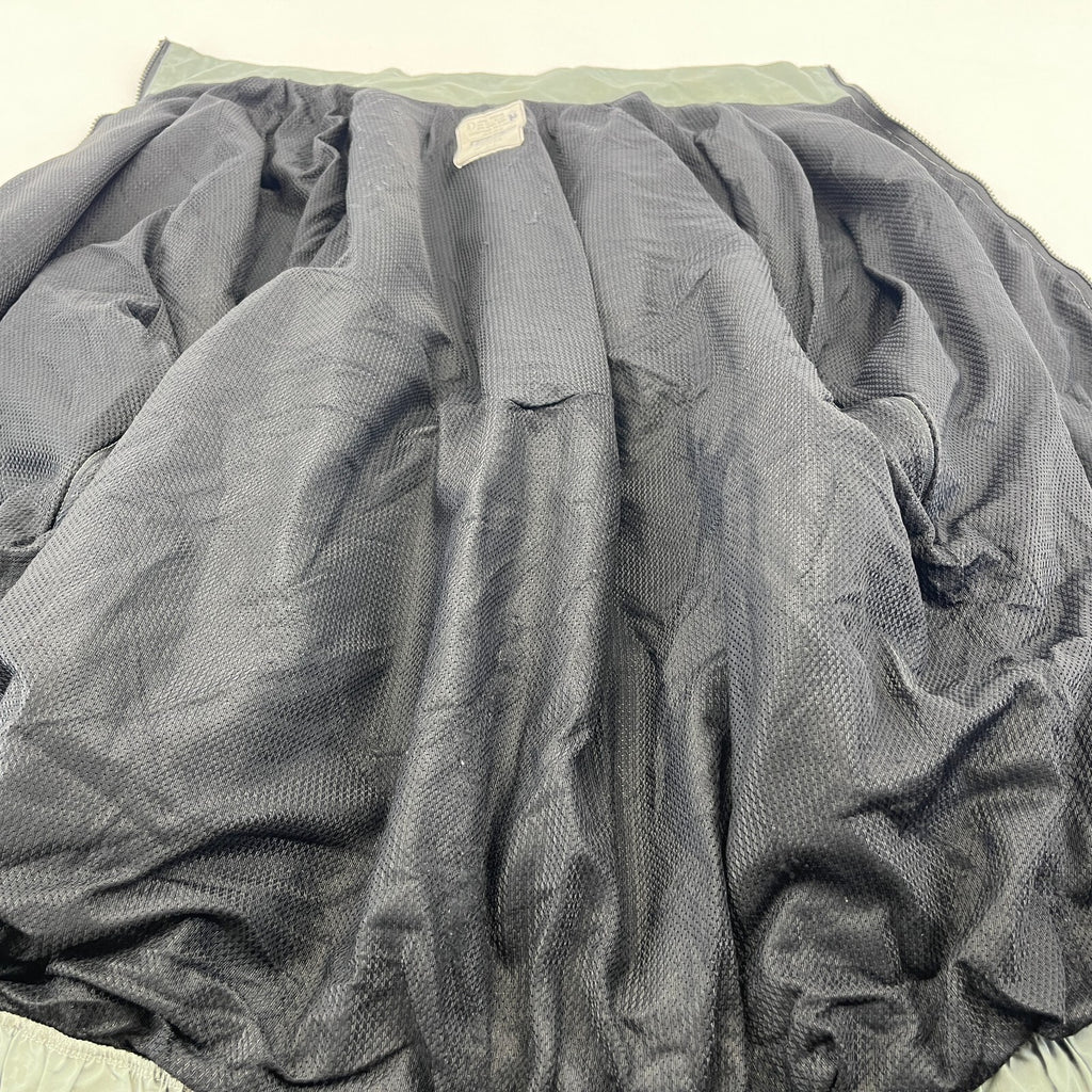 US Army Bomber Jacket Grey Digital Print Windbreaker US size Large