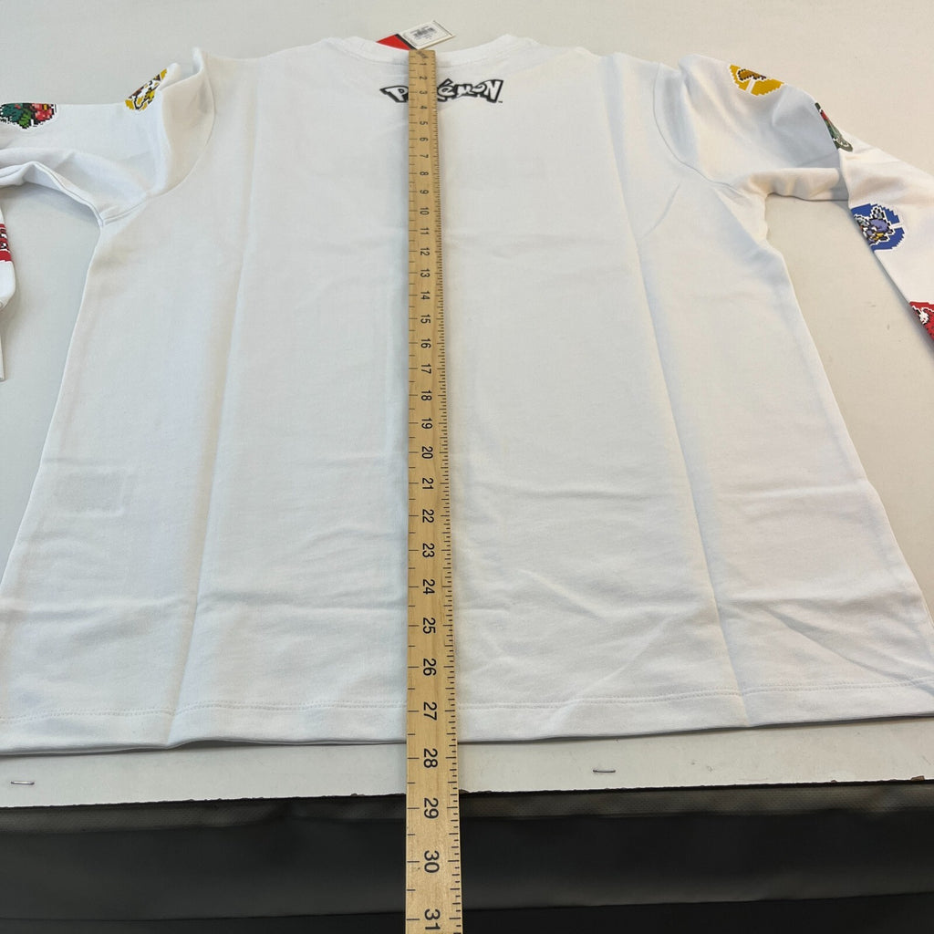 Criminal Damage Limited Edition Pokemon Sweatshirt White size Small - New