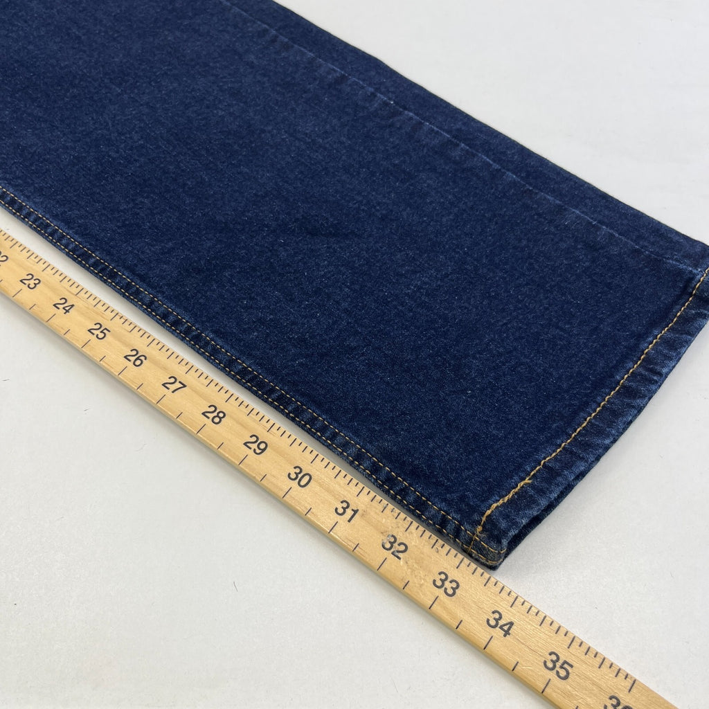 Levi Strauss & Co Levis 505 Jeans Mens Blue Denim Straight Leg W36" L34"