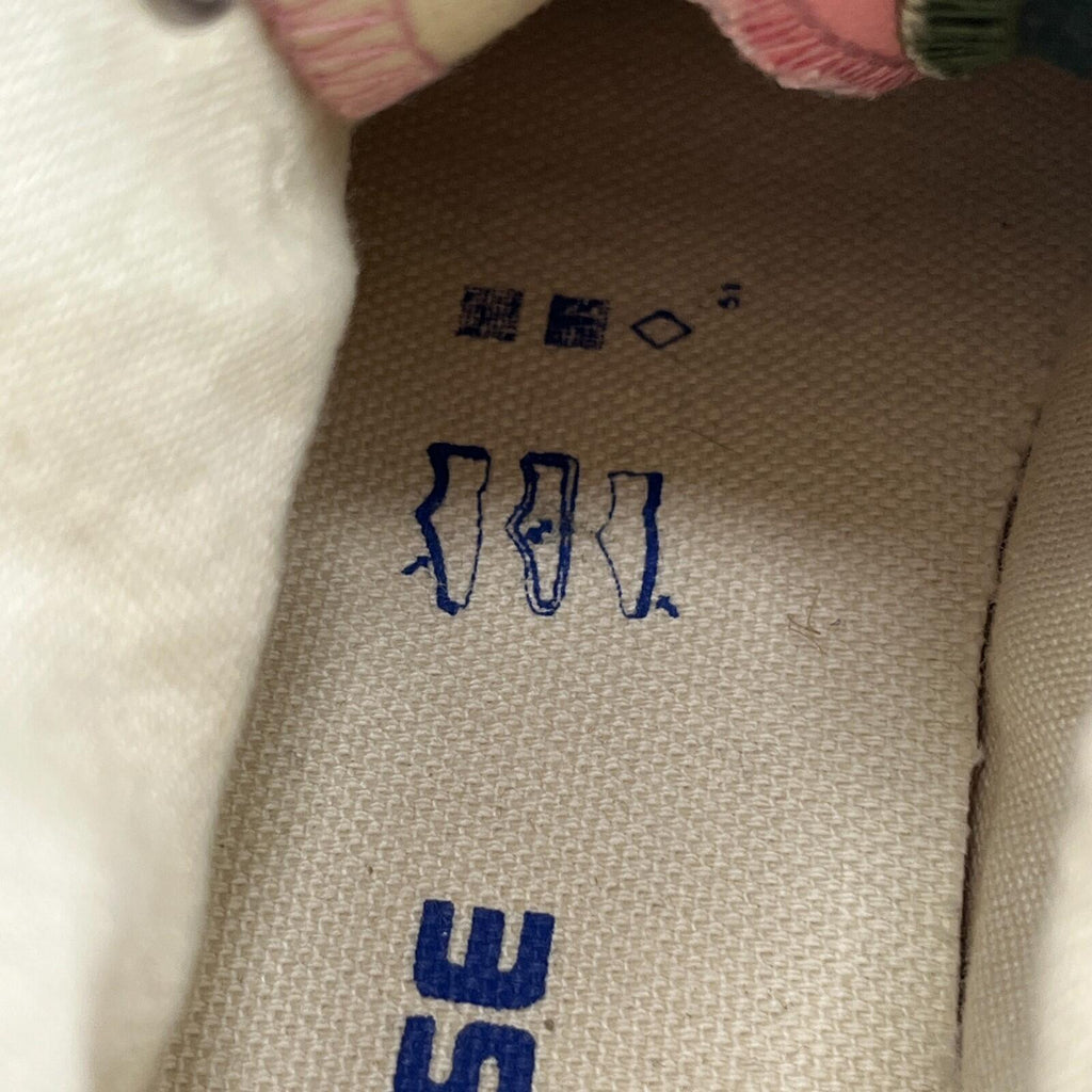 Converse All Star Chuck Taylor Double Layer Trainers Forest Green/Pink UK size 4