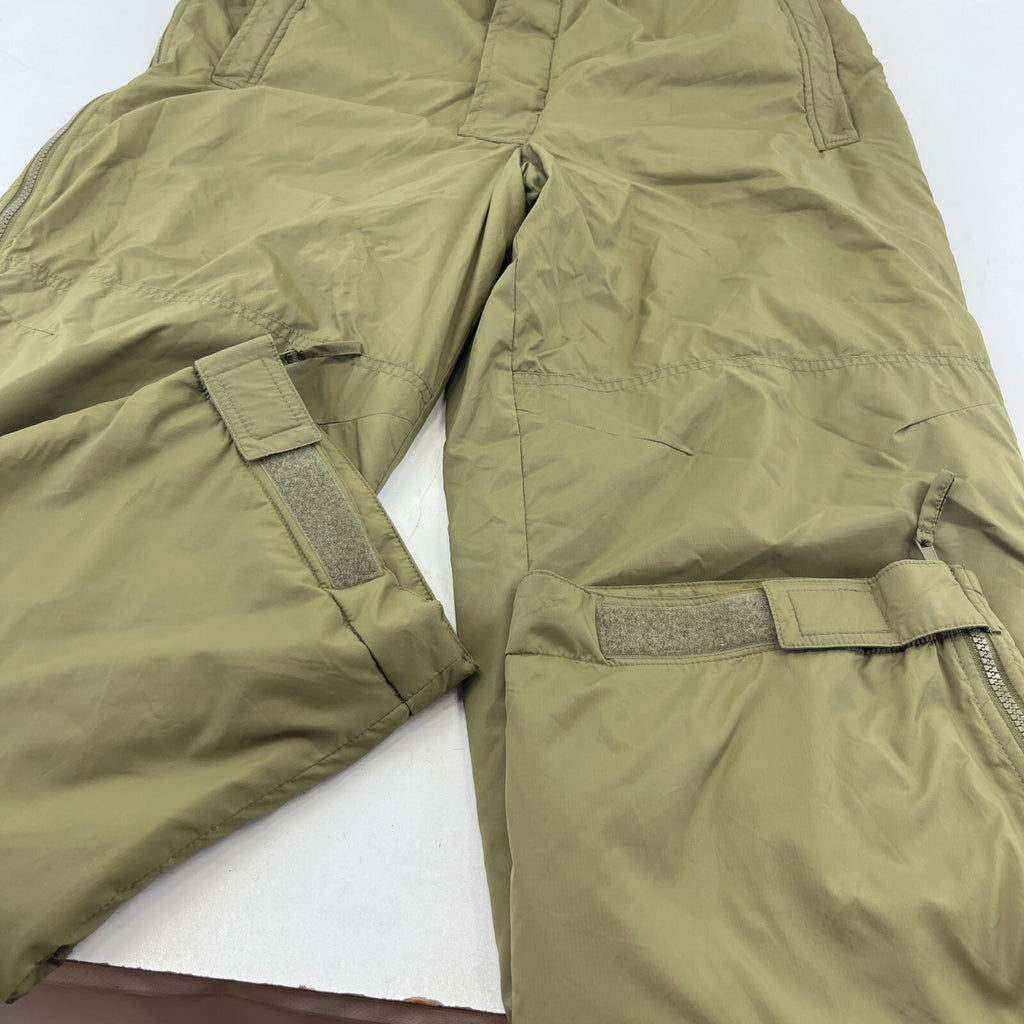 British Army Thermal Trousers Softi Issue Olive Sand Reversible Warm size Large