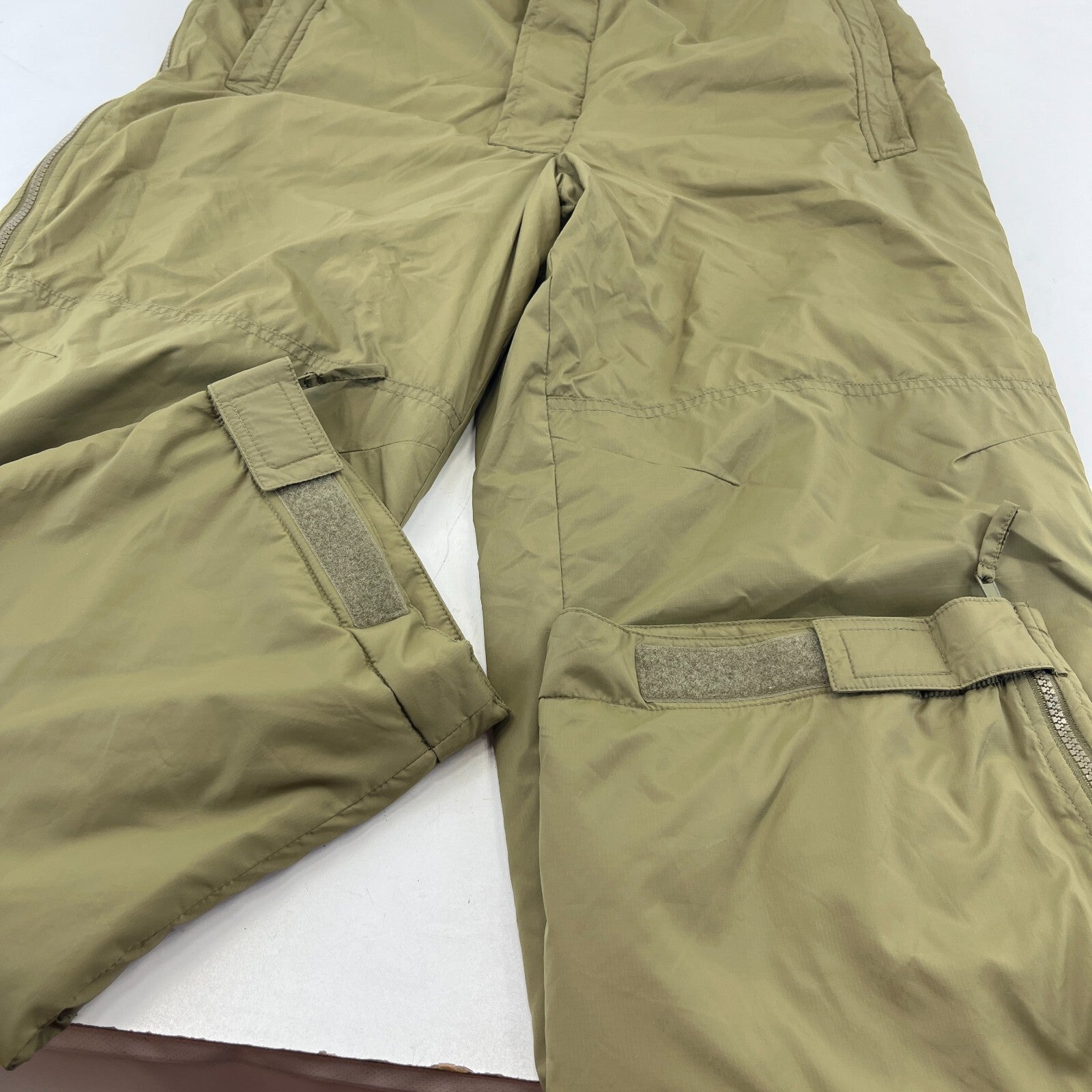 British Army Thermal Trousers Softi Issue Olive Sand Reversible Warm size Large