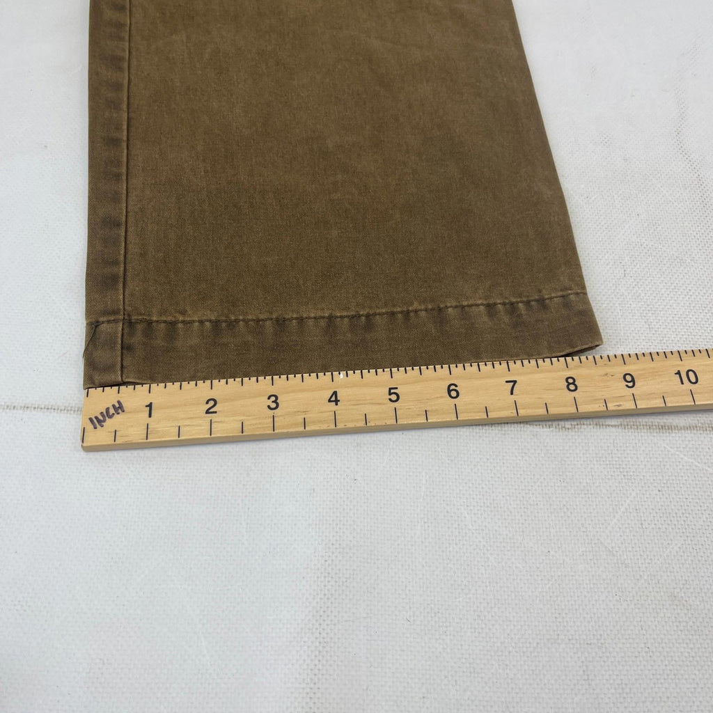 Camel Active Tan Brown Straight Leg Cotton Jeans - Zip Fly W34" L34"