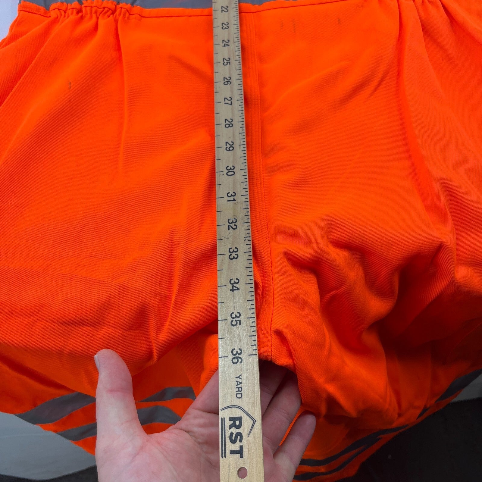 Hercules Men's Hi-Vis Orange Overalls Boiler Suit Coveralls size Large